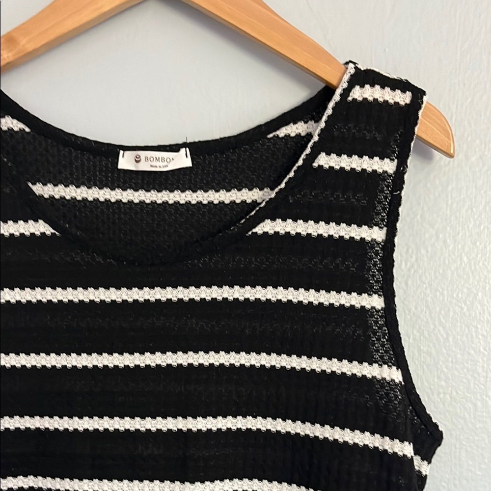 Bombom Striped Tank NWOT